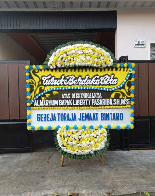 Papan Bunga Duka di Hulu Sungai Utara